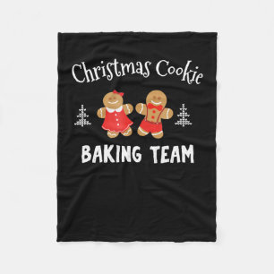 Cobertor De Velo Equipe de panificação de biscoitos de Natal   p