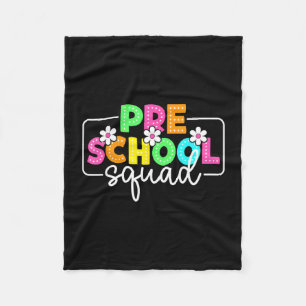 Cobertor De Velo Equipe de pré-escola de volta aos professores alun