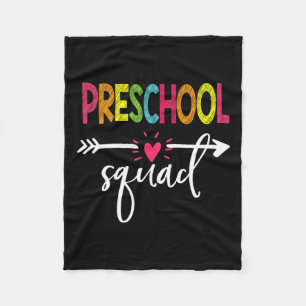 Cobertor De Velo Equipe De Professores De Esquadrão De Volta À Esco