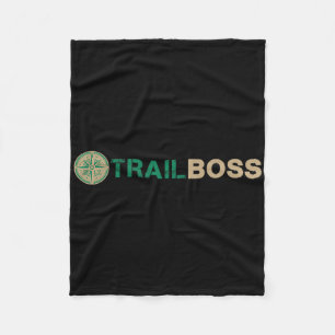 Cobertor De Velo Equipe do Acampamento Familiar Trail Boss Humor Pa