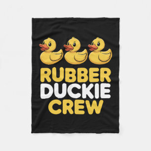 Cobertor De Velo Equipe do Patinho de Borracha Três Patos Patos Eng