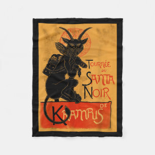 Cobertor De Velo Equipe Krampus _ Equipe de Natal Krampus _ Alegre
