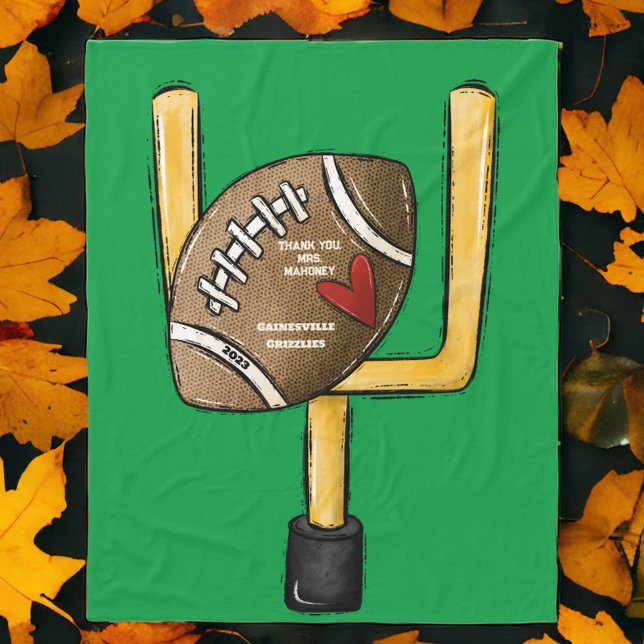 Cobertor De Velo Equipe Mãe Bonita Presente Personalizado De Futebo (Criador carregado)