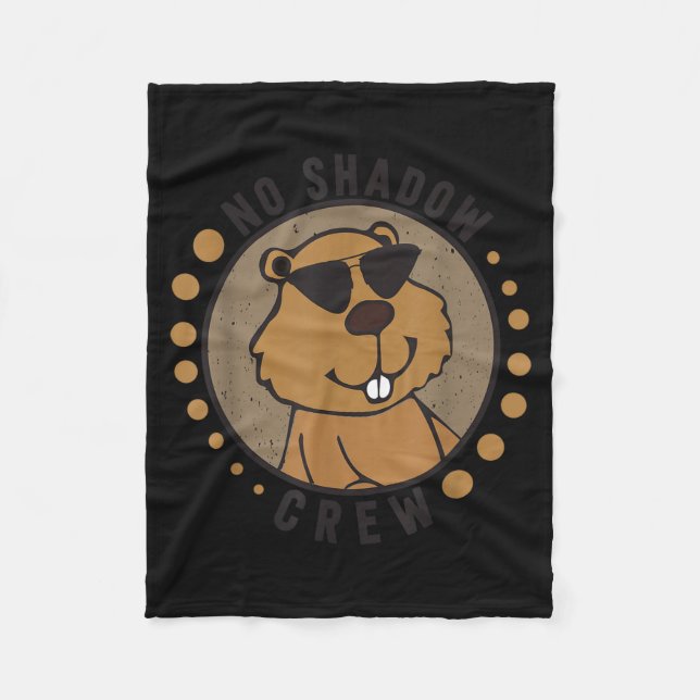Cobertor De Velo Equipe No Shadow Crew Groundhog Day 2024  (Frente)