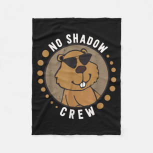 Cobertor De Velo Equipe Sem Sombra Tripulação Dia do Groundhog 2024
