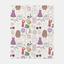 Cobertor De Velo Eras Fleece Blanket