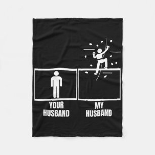 Cobertor De Velo Escalada de Parede Seu Marido Meu Marido Esposa En