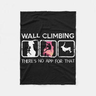 Cobertor De Velo Escalada em Parede Belaying Climbers Não Há Aplica