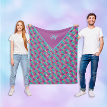 Escalas de Sereia Magenta, Cor-de-rosa, cor-de-ros