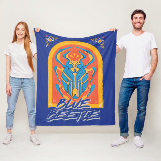 Cobertor De Velo Escaravelho Azul Talavera Gráfico