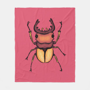 Cobertor De Velo Escaravelho Rosa, Legal Insetos, Entomologia Do Lo