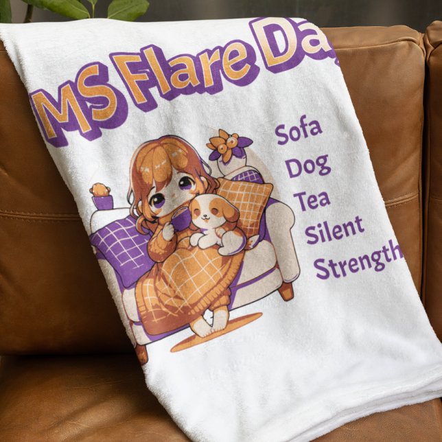 Cobertor De Velo Esclerose Múltipla Dia da Sinalização MS (Criador carregado)