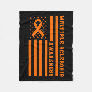 Cobertor De Velo Esclerose Sensibilização Patriótica dos Estados Un