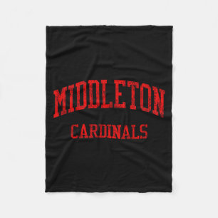 Cobertor De Velo Escola de ensino médio Middleton hs middleton wi v