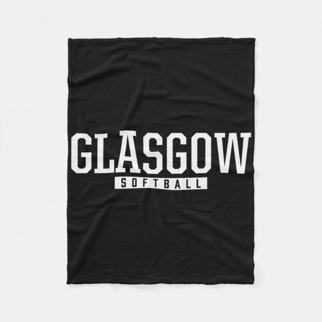 Cobertor De Velo Escola Secundária de Glasgow Softll  (Frente)