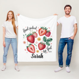 Cobertor De Velo Escolhido por Deus Manta de Fleece João 15:16