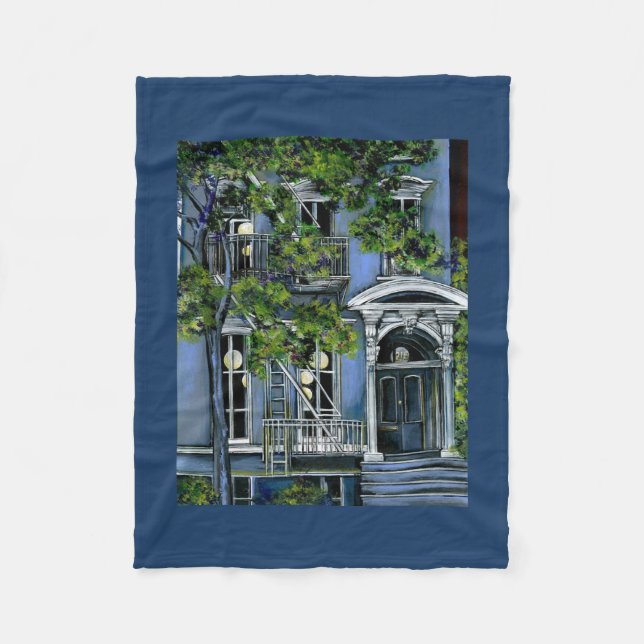 Cobertor De Velo Esferas Luminosas de Dentro (Frente)