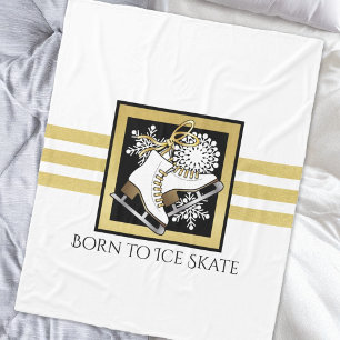 Cobertor De Velo Esfolamento Dourado de gelo branco branco brilhant