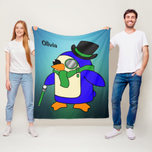 Cobertor De Velo Esmeralda verde-esmeralda verde para pinguim-de-ca