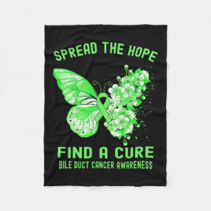 Cobertor De Velo Espalhe A Esperança Para Encontrar Um Cancer Bile