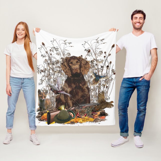 Cobertor De Velo Espanhol alemão, Wachtelhund (In Situ)