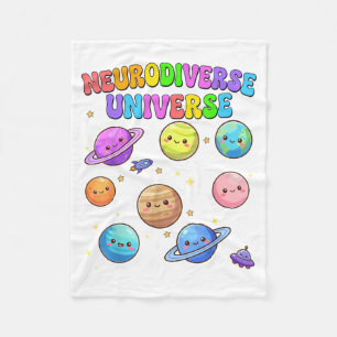 Cobertor De Velo Especial Conscientização sobre Autismo do Universo