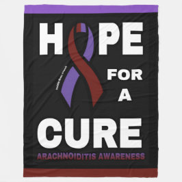 Cobertor De Velo Esperança Por Uma Cura... Aracnoidite.