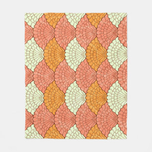 Cobertor De Velo Espetáculo de Shell: Padrões do mar de Abstrato