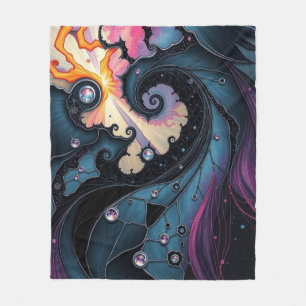 Cobertor De Velo Espiral Celestial