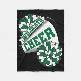 Cobertor De Velo Espírito de Torcida do Wildcats Cheer Ck para a Es