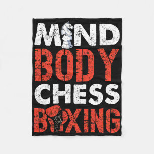 Cobertor De Velo Espírito do Pionato de Boxing do Chess da Mente