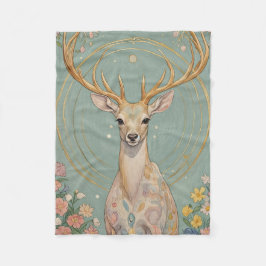 Cobertor De Velo Espírito Gentil: Um Pastel Veado