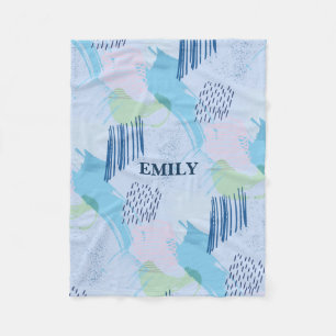 Cobertor De Velo Espíritos E Linhas De abstrato