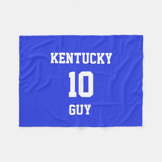 Cobertor De Velo Esportaque seu próprio Palatinado Azul (Frente (Horizontal))