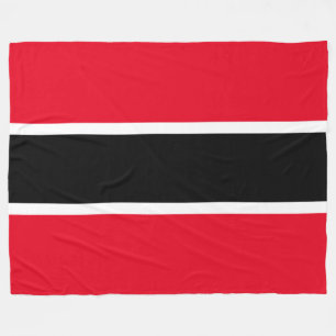 Cobertor De Velo Esportes Atlíticos Vermelho Negro Brilhante