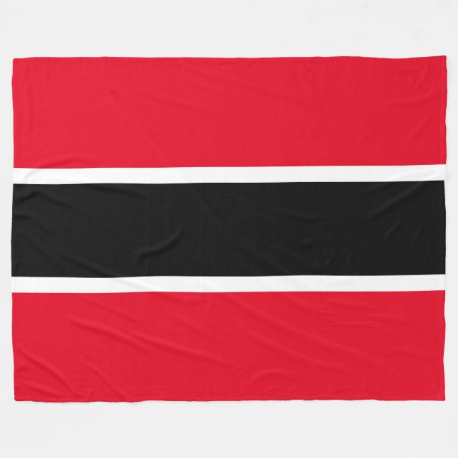 Cobertor De Velo Esportes Atlíticos Vermelho Negro Brilhante (Frente (Horizontal))