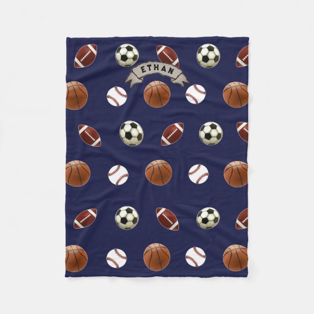 Cobertor De Velo Esportes personalizados (Frente)