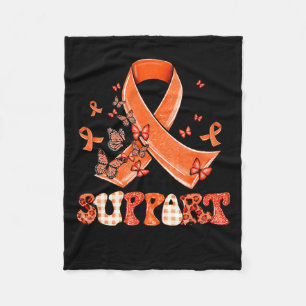 Cobertor De Velo Esquadrão de Apoio Fita Laranja Borboleta Escleros