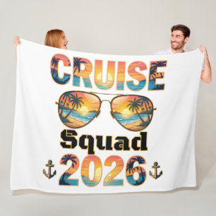 Cobertor De Velo Esquadrão de Cruzeiro 2026 - Pôr do Sol Retro