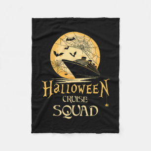 Cobertor De Velo Esquadrão de Cruzeiro de Halloween Família Cruzeir