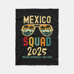Cobertor De Velo Esquadrão México 2025 Férias de Família na Praia T