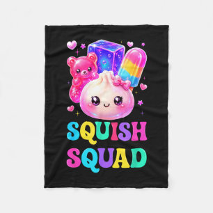 Cobertor De Velo Esquadrão Squish doce kawaii dumpling doce de arco