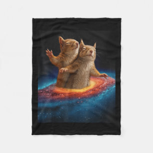 Cobertor De Velo Esquilo Titanic Meme Na Galáxia Espacial Oferecido