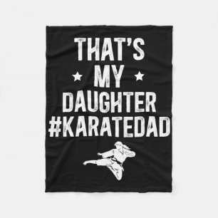 Cobertor De Velo Essa é minha filha Karate Pai Karate Pai