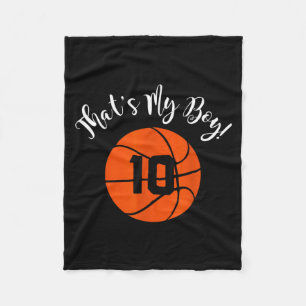 Cobertor De Velo Esse é o menino de 10 jogador de basquete presente