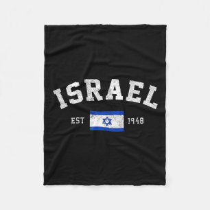 Cobertor De Velo Est. 1948 Dia da Independência do Bandeira Israeli
