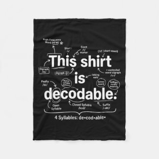 Cobertor De Velo Esta Camisa É Litvibescy Estruturada Decodificável