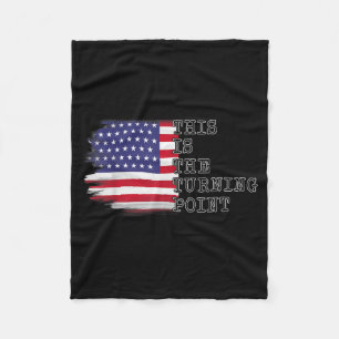 Cobertor De Velo Esta É A Camiseta Turning Int Bandeira Dos EUA Par