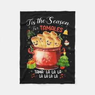 Cobertor De Velo Esta É A Época Do Natal Da Comida Mexicana Tamales