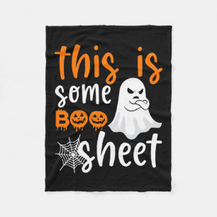 Cobertor De Velo Esta É A Folha De Boo Ghost Retro Halloween Costum